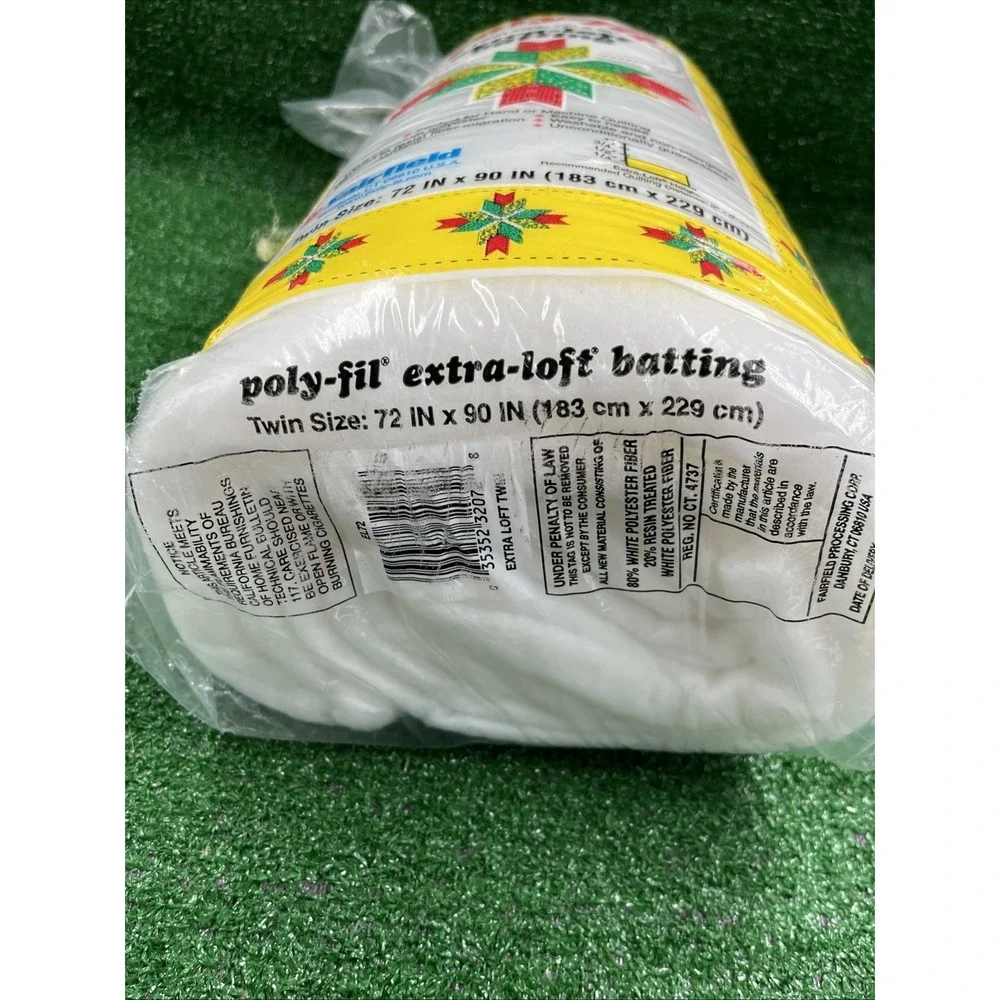 Fairfield Poly-Fil Extra-Loft Quilt Batting Medium 72